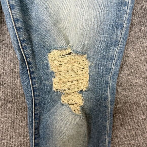 Madewell Jeans Womens 27 Blue The Perfect Vintage Distressed‎ High Rise Stretch - Picture 3 of 16